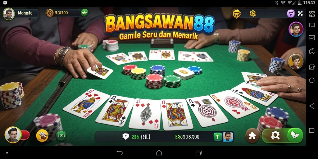 Tampilan gameplay BANGSAWAN88 yang menarik dan interaktif.