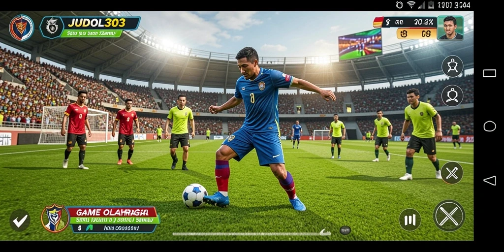 Tampilan gameplay JUDOL303 yang penuh aksi dan seru.