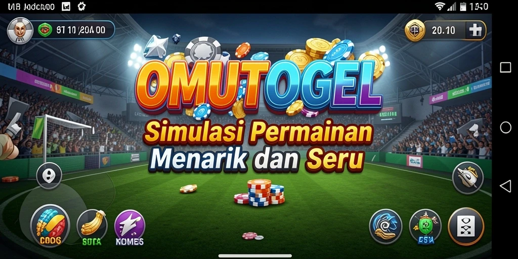 Tangkapan layar gameplay OMUTOGEL yang penuh aksi dan interaksi.